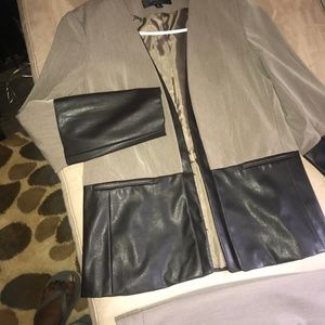 Tan and Brown Suit